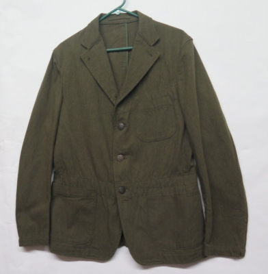 Journal Standard JS Homestead Wool Blend Military Blazer Jacket Sz 