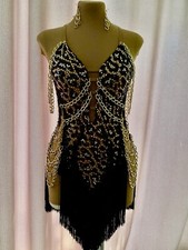 Latin Or Rhythm Dance Competition Dress Size Small 0-4 US