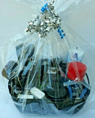 HANDMADE,DOVE Gift Basket Arrangement for Bath and Body Axe Men Care, Set for Any Occasion