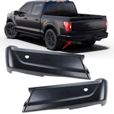 1 Pair Rear Bumper End Cover Cap For Ford F-150 2021-2023 Left+Right Paintable