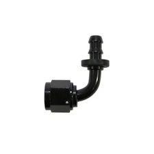 Fragola 209108-BL 6AN Barb/8AN Female Adapter Fuel Cell RCI Jaz 90 Degree Black