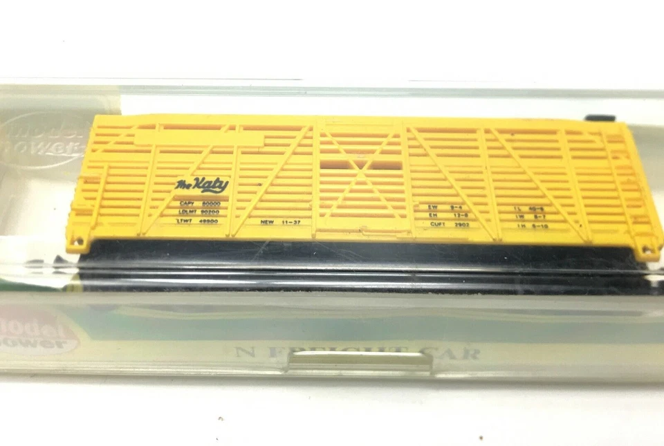Model Power N Scale The Katy 40' Cattle car #3553 - Image 3 of 4