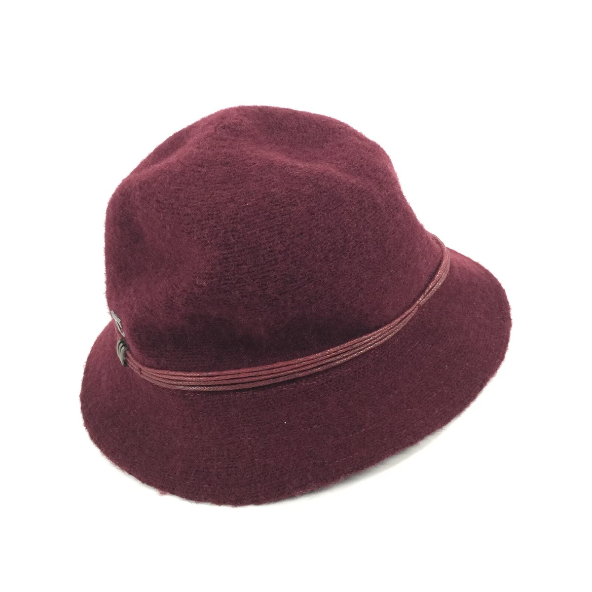 Wool Blend Cloche Red Hats for Women for sale | eBay display picture 3