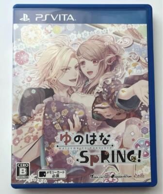 PlayStation Vita - hana Yuno Hana SpRING ! PS Vita With box JP PSV PlayStation Vita