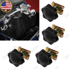 4pcs Saddlebag Locks Mounting Security Theft Deterrent For Harley Touring 96-13