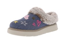 SKECHERS WOMEN'S BOBS KEEPSAKES LITE- DENIM DREAMS 114657/BLU SLIPPERS