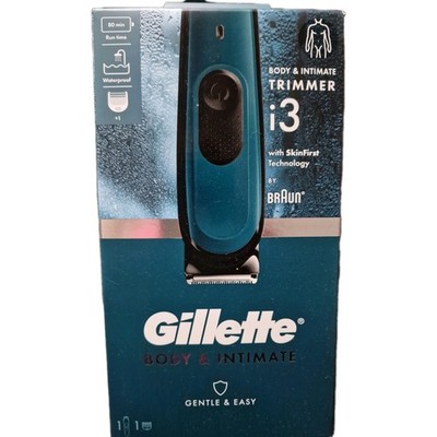 Gillette Intimate Herren Intimhaarschneider i3, wasserdicht