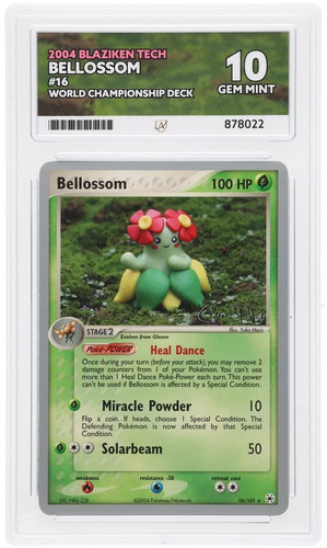 Bellossom graded ACE 10 for sale on eBay
