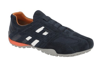 Geox Schuhe SNAKE blau Herrenschuhe sportliche Slipper U4207L 02214 C4002 NEU