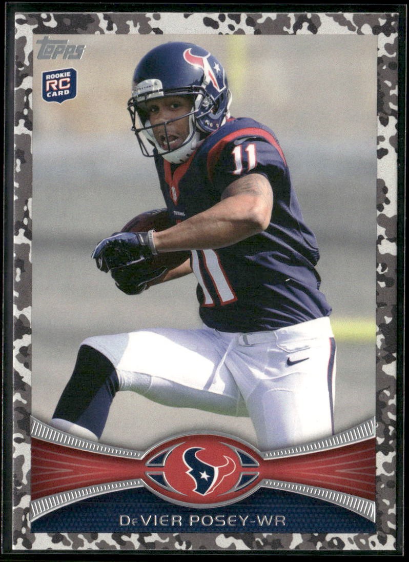 2012 Topps #28 DeVier Posey Camo #/399