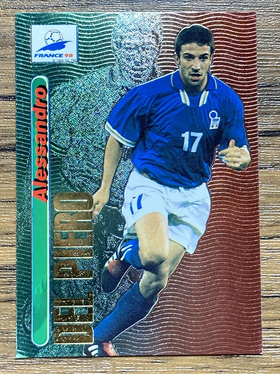5 Figurines Panini Black Back - Italie Coupe Du Monde 1998