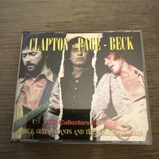 ERIC CLAPTON JIMMY PAGE JEFF BECK - Clapton Page Beck - CD - Box Set
