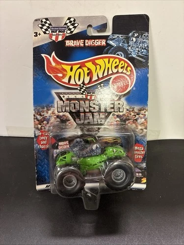 Hot Wheels Mattel Grave Digger Monster Jam Truck VINTAGE 2000 1:64