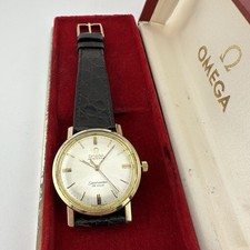 Vintage OMEGA SEAMASTER DEVILLE Gold Filled Automatic Men’s Watch 31.3mm Case