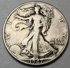 1947 P Walking Liberty Half Dollar - 90% Silver - Great For Albums - WL-47BF18