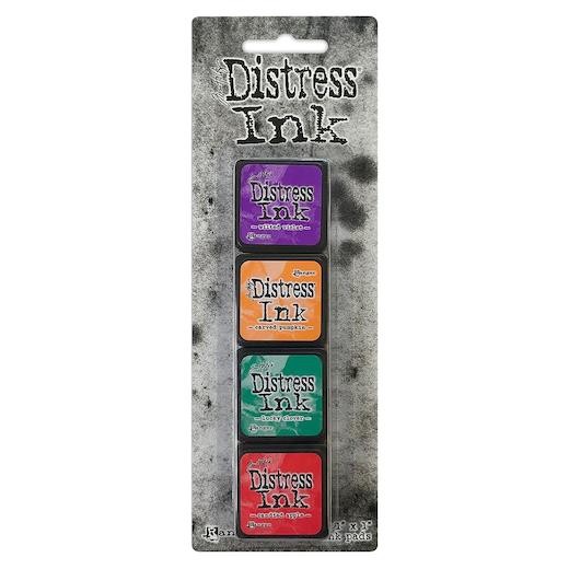 Tim Holtz Distress Mini Ink Pads 4pcs - Kit 15