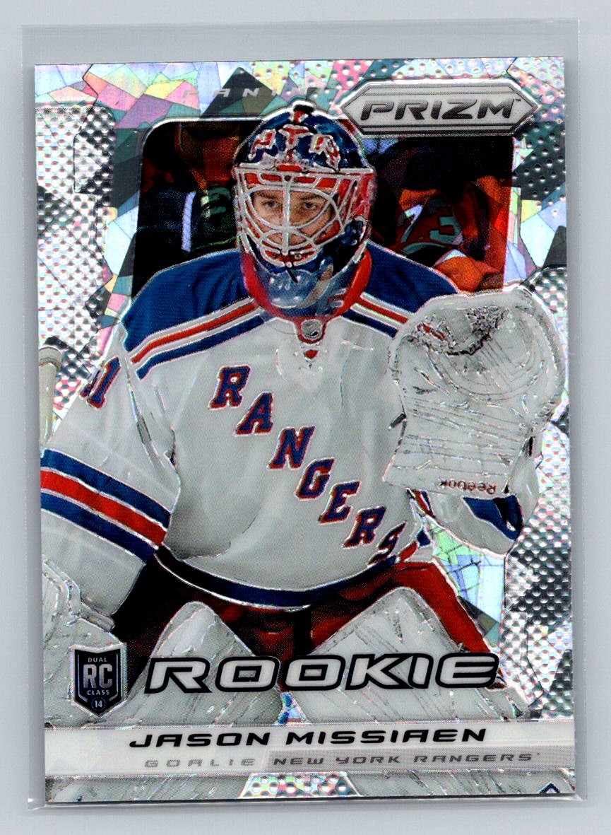 2013-14 Panini Prizm Expo Cracked Ice #371 Jason Missiaen RC New
