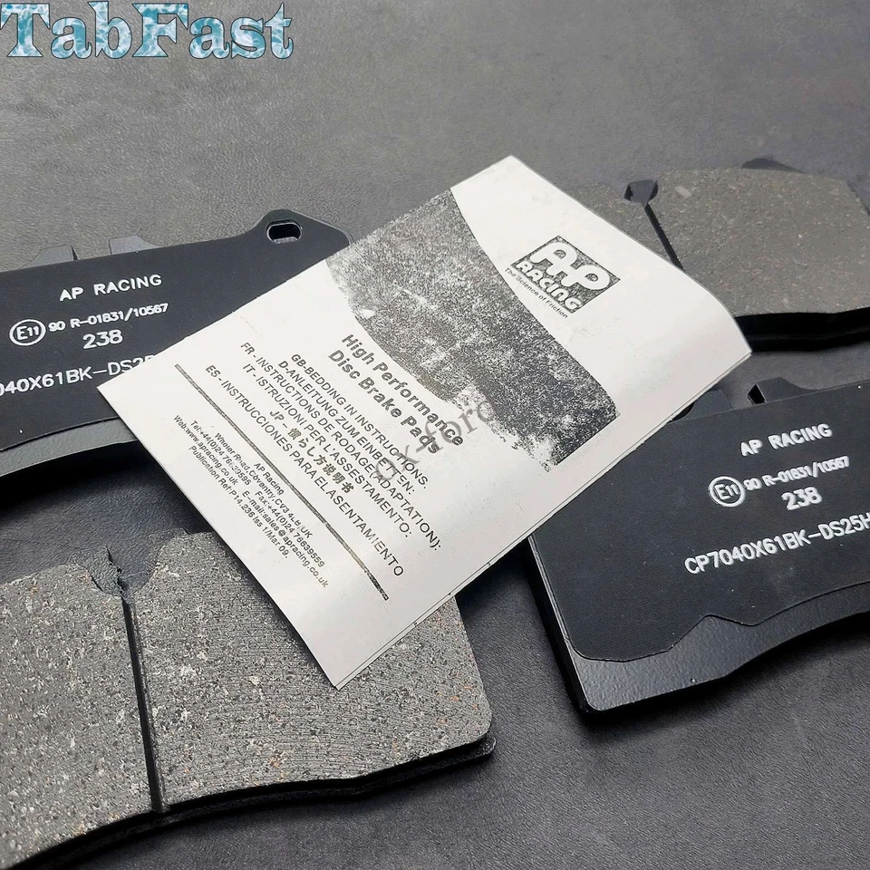 11C0589CP Rear Brake Pad Kit for Mclaren 570 650S - image 3 of 4