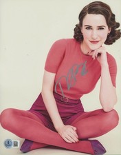 Rachel Brosnahan "The Marvelous Mrs. Maisel" SIGNED 8x10 Photo Beckett BAS