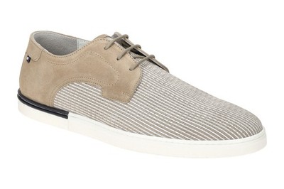 Floris van Bommel DE DEKKER 04.02 Herrenschuhe - Halbschuhe beige Freizeit NEU