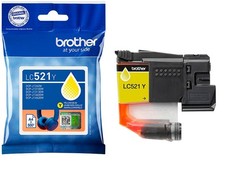 brother LC-521Y gelb Original Druckerpatrone für DCP-J 1310 DW yellow