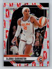 2024 Panini Prizm WNBA DiJonai Carrington Connecticut Sun Logo #118 11677