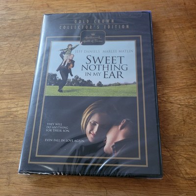 Sweet Nothing in My Ear DVD Brand New and Sealed Full Screen Hallmark Movie
