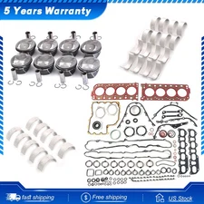 Engine Rebuild Kit w Pistons For Porsche Cayenne S 4S GTS 9PA 970 92A 4.8 V8 M48