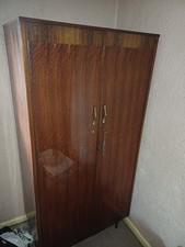 1960s Lebus Wardrobes Solid Teak VGC