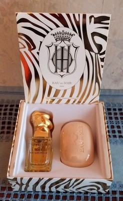 Sisley EAU du SOIR 30 ml EdP 100 g Seife Geschenkbox NEU Vintage Rarität