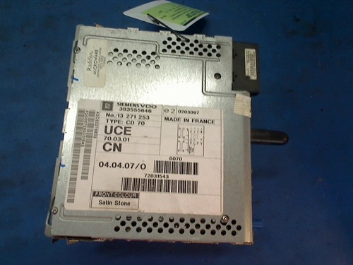 CD-PLAYER Opel Astra H SW (L35) Combi 1.9 CDTi 100 (Z19DTL) 2007 383555646 - Bild 2 von 5
