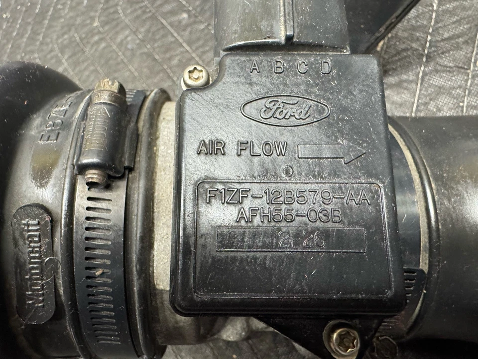 87-93 福特野马 MASS 气流传感器 MAF 空气发动机仪表进气 A9L A9P 原始设备制造商 — 第 2/4 张图片