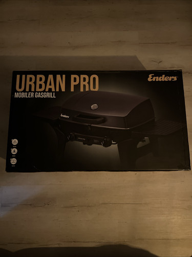 Enders Urban Pro Tischgasgrill mit Aluguss Deckel - Schwarz, 2 Brenner (2060) - Bild 1 von 5