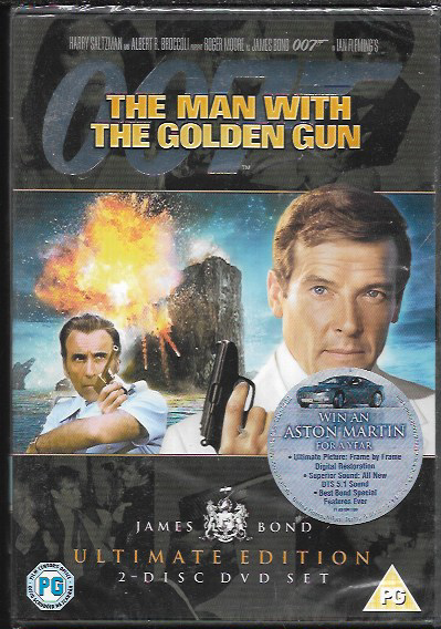 THE MAN WITH THE GOLDEN GUN ULTIMATE EDITION R2 DVD ROGER MOORE NEW/SEALED