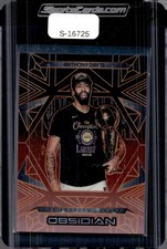 2024-25 Panini Obsidian #187 Anthony Davis Electric Etch Martian FOTL #/16