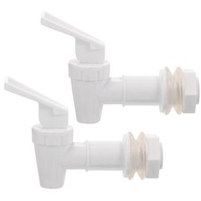2Pcs Replacement Plastic Water Spigot Tap for Beverage Dispenser Home Use
