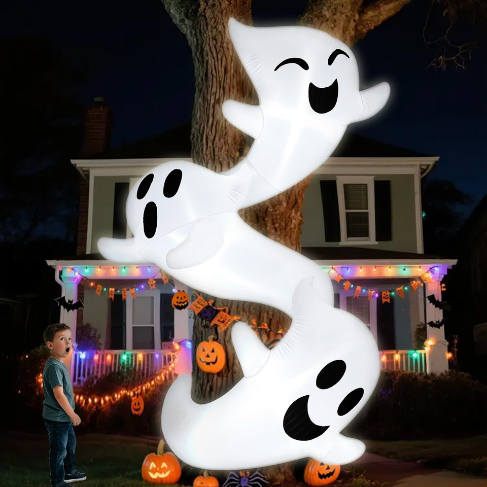 Halloween Inflatables Ebay 8Ft Tall Halloween Inflatables Outdoor Decorations, Inflatable Ghosts ...