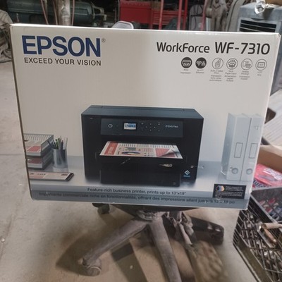 Epson Workforce Pro WF-7310 Wireless Color Inkjet Printer Wide Format 13'' x 19''