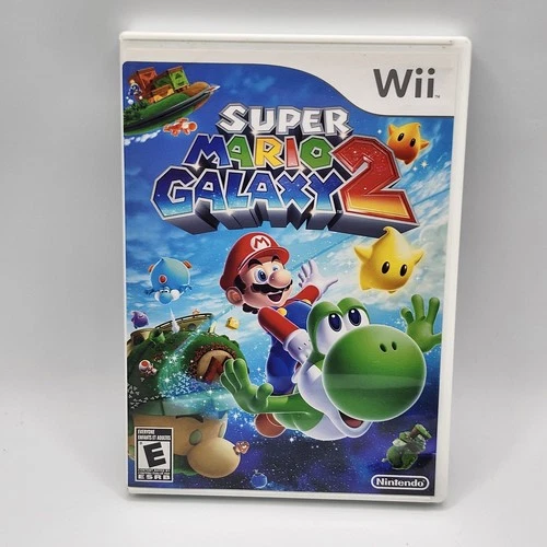 Super Mario Galaxy 2 Nintendo Wii 2010 Video Game Complete w/ Manual Tested