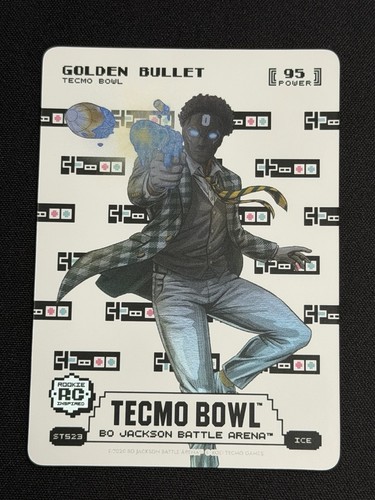 2026 Bo Jackson Battle Arena Golden Bullet Ice RC Sore Thumb Battlefoil ST523