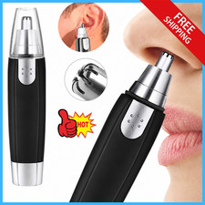 Electric Nose Ear Hair Trimmer Face Eyebrow Mustache Beard Shaver Clipper Unisex