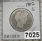 ~estate sale~. 1902 S BARBER Half Dollar ~low mintage~