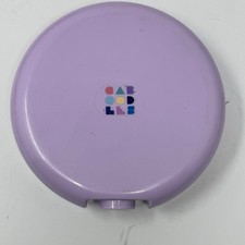 CABOODLES Round Lilac Make up Cosmetic Case Compact style Organizer mirror small