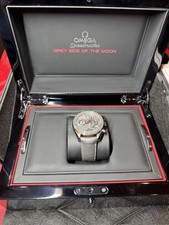 OMEGA Speedmaster Grey Side of the Moon Meteorite Chronograph Leather Watch 2