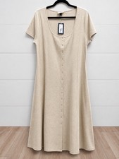 Lot of 6 Universal Thread Oatmeal Heather Midi Dresses Plus Size 1X NWT