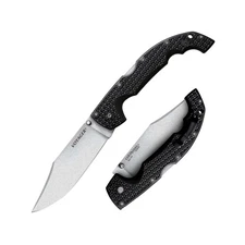Cold Steel XL Voyager 5.5" AUS10A Clip Point Razor-Sharp Blade 6.75" Griv-Ex...
