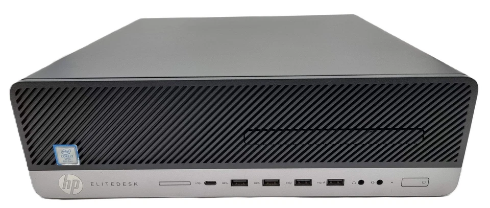 HP EliteDesk 800 G5 SFF PC, Core i7 8th Gen, 8GB RAM, 256GB SSD, Windows 11 - Image 4 of 4