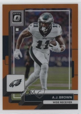 2022 Panini Donruss Optic Orange Prizm 11/199 AJ Brown #159 0zz3