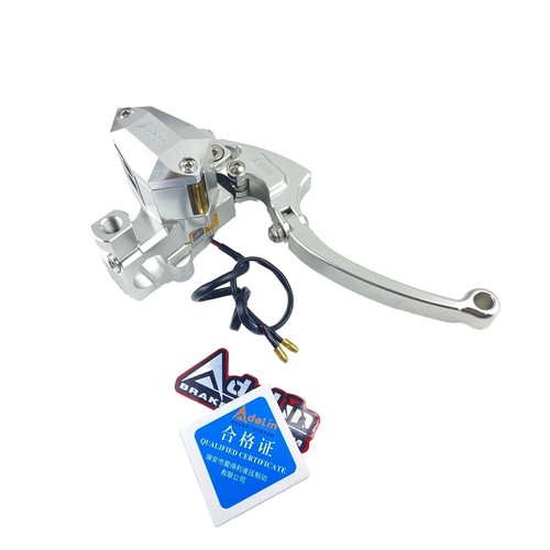 Leva Cilindro Master Frizione Freno CNC Universale 15mm per Yamaha Kawasaki Suzuki - Foto 2 di 27