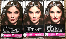 3 X Schwarzkopf Color Ultime Hair Color 5.28 Cocoa Red